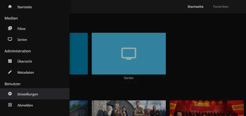 Jellyfin Ordner in Synology File Staion anlegen