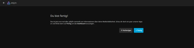 Jellyfin bevorzugte Anzeigesprache