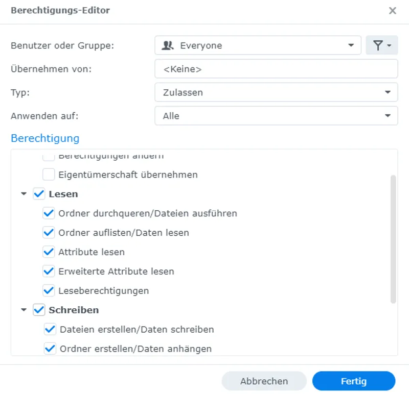 Synology Container Manager Projekt erstellen